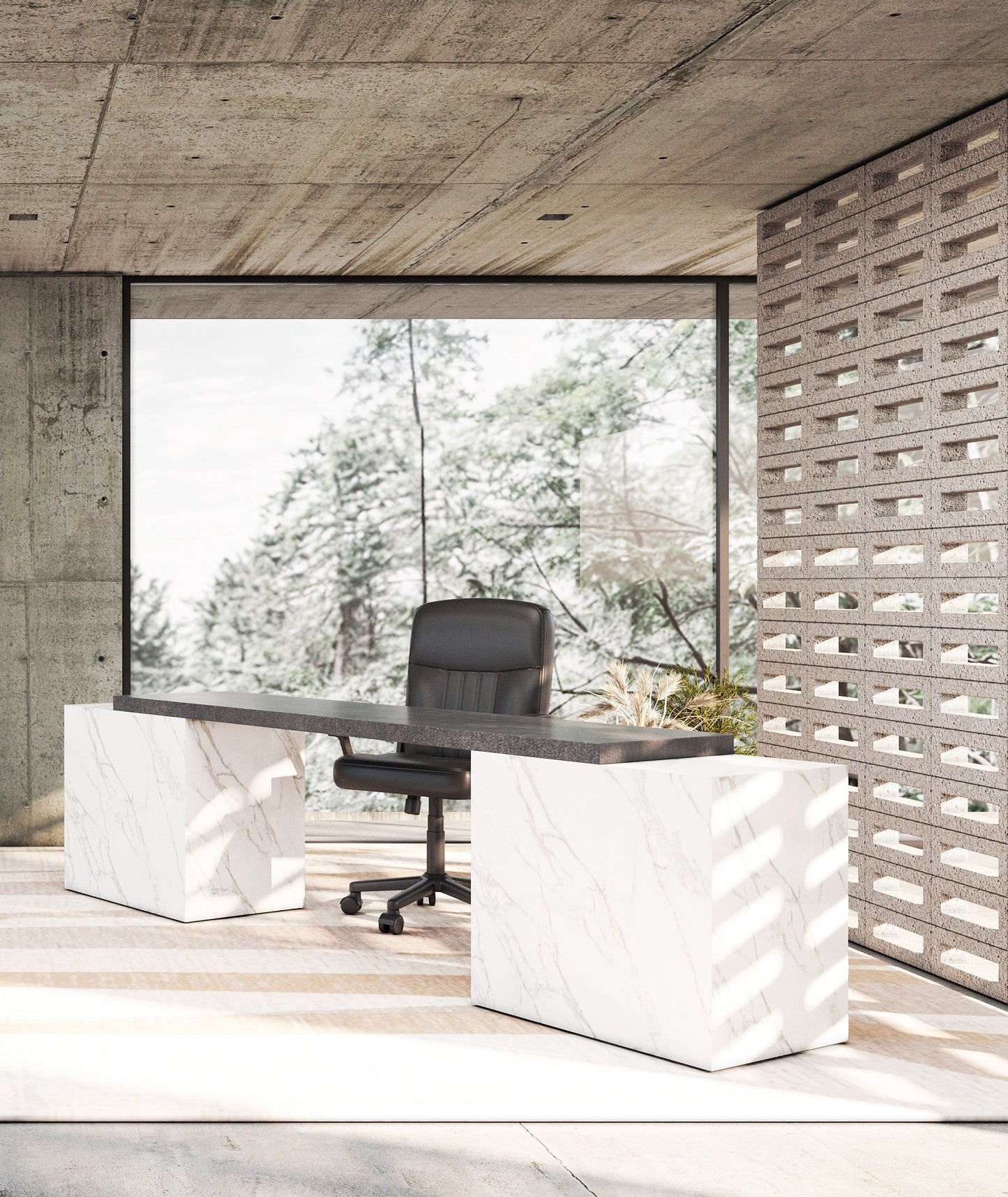 Piedra mármol blanco y negro via láctea.