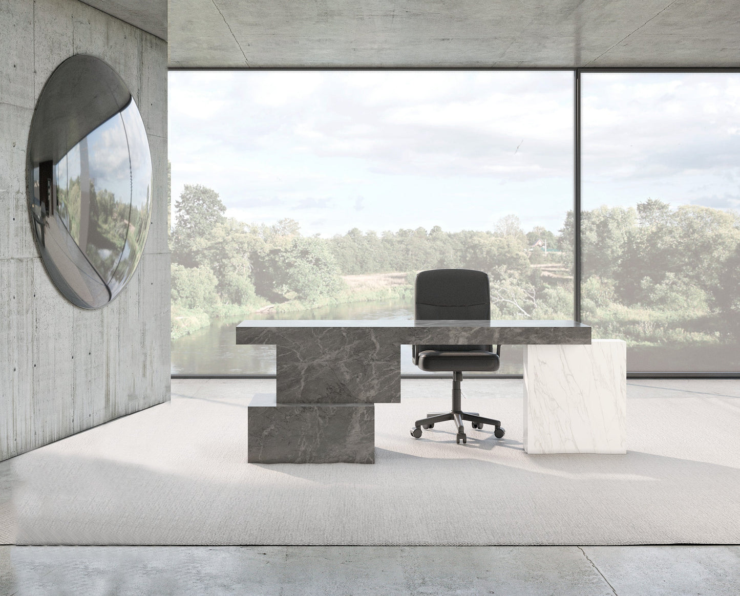 Piedra mármol blanco y gris galaxy.