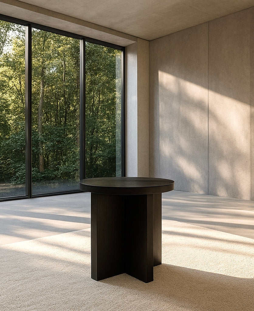 Golden side table