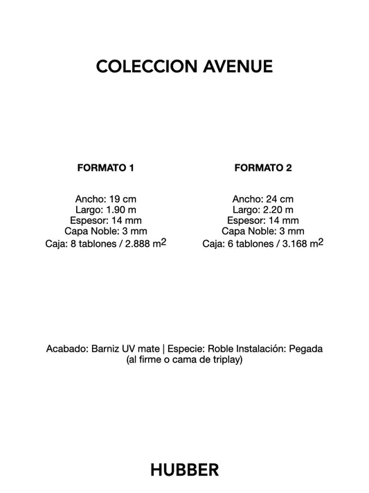 HUBBER madera de ingenieria