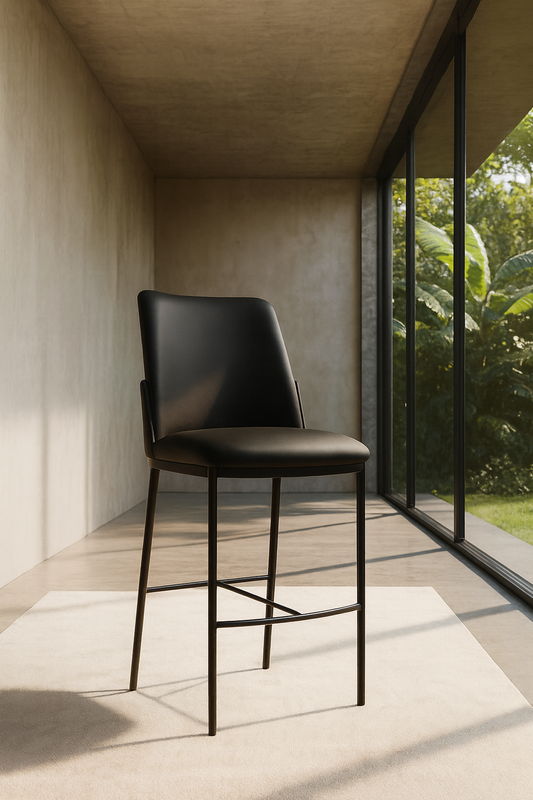 PARKER BLACK STOOL
