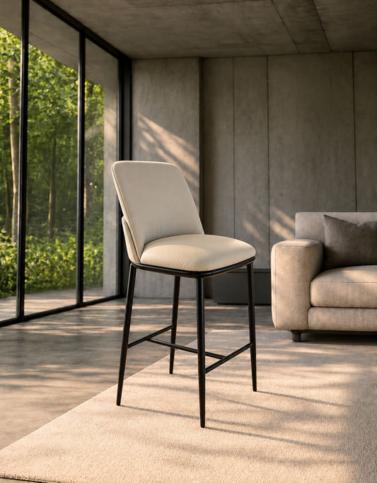 PARKER GRAY STOOL