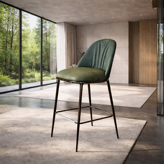 SET 2 PIEZAS MIDJ LEA BAR STOOLS